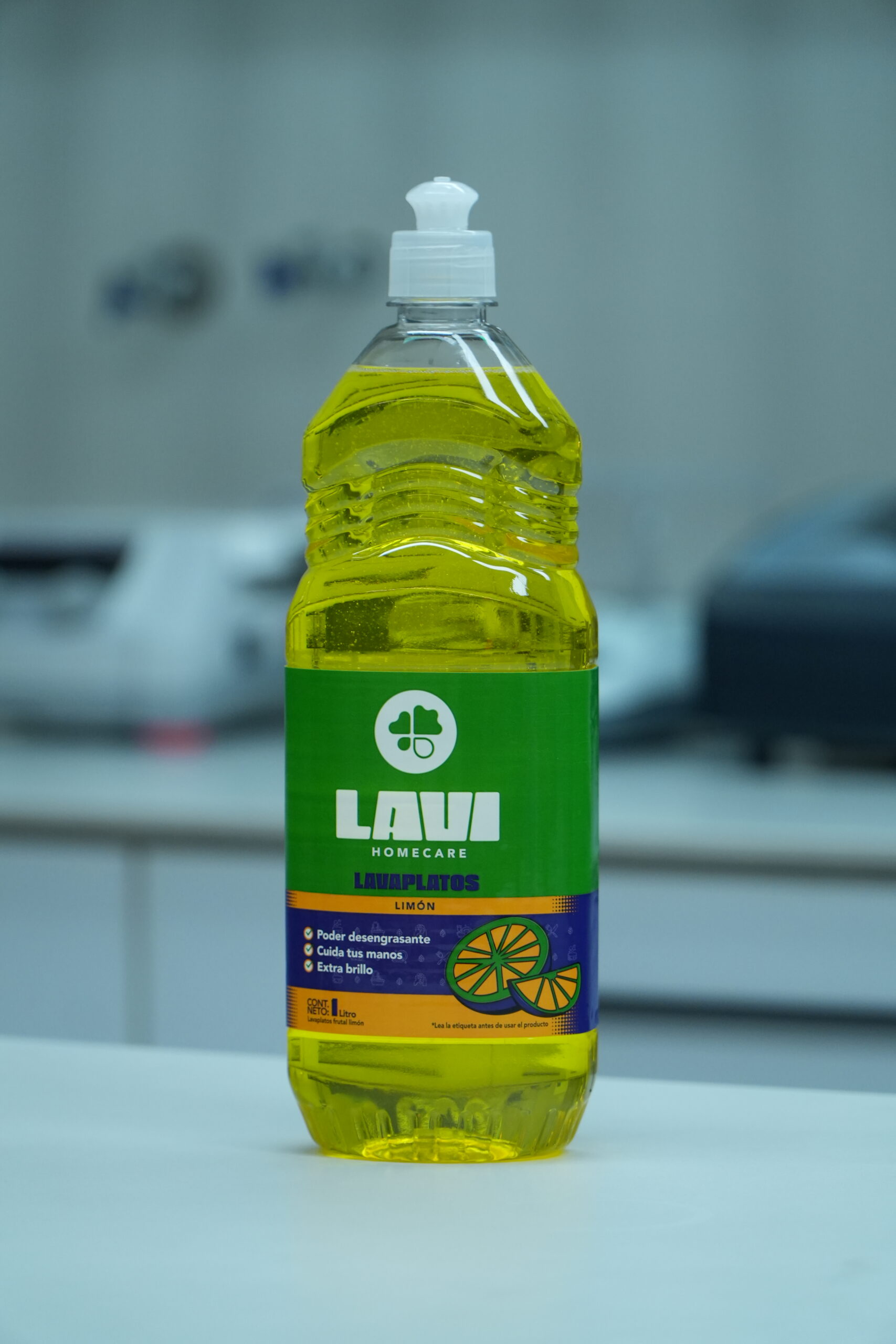 Lavaplatos Limón